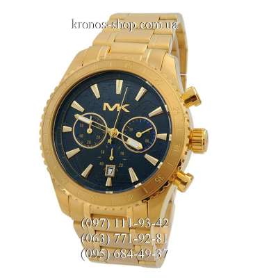 Michael Kors Richardson Chronograph Gold/Blue