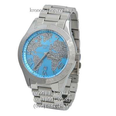 Michael Kors MK5959 Layton Silver-Blue