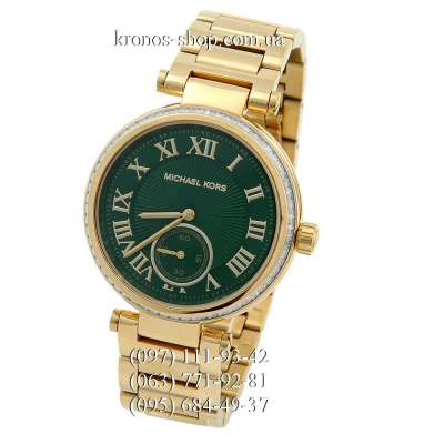 Michael Kors MK6065 Skylar Gold/Green