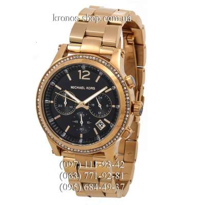 Michael Kors MK6063 Heidi Gold/Black