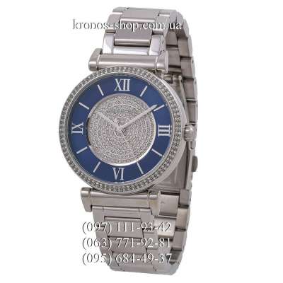 Michael Kors MK3355 Caitlin Silver/Blue