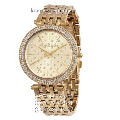 Michael Kors MK3191 Darci Pave Dial All Gold