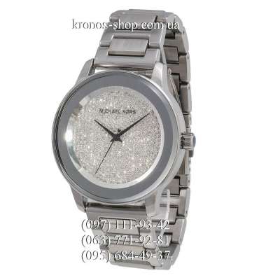 Michael Kors MK6244 Kinley Full Pave All Silver/Gray