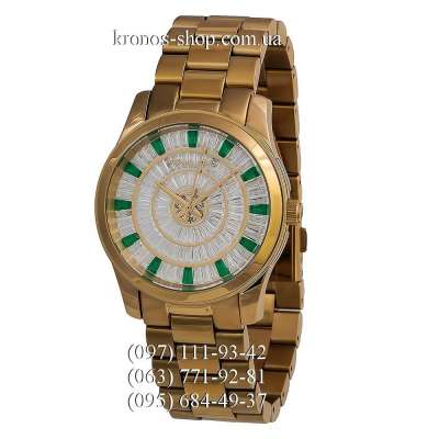 Michael Kors MK5730 Runway Gold/White-Green