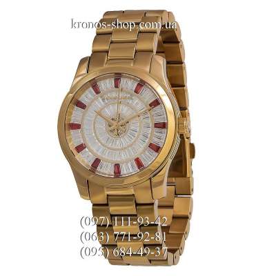 Michael Kors MK5729 Runway Gold/White-Red