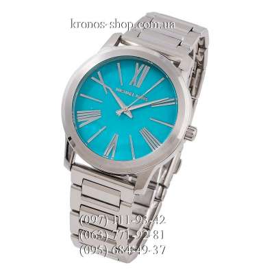 Michael Kors MK3519 Hartman Silver/Light Blue