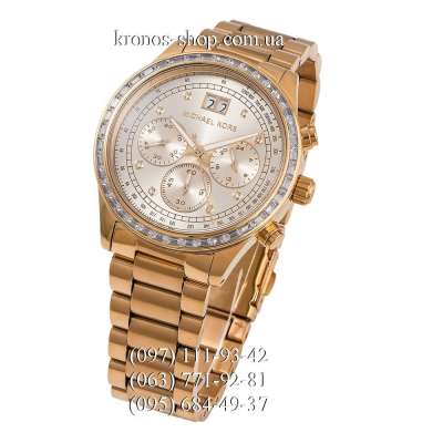 Michael Kors MK6187 Brinkley All Gold