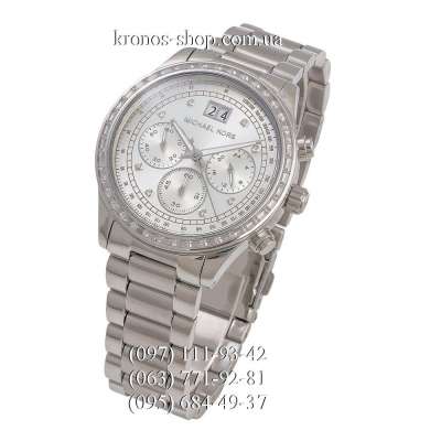 Michael Kors MK6186 Brinkley All Silver