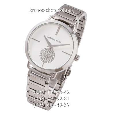 Michael Kors MK3638 Portia Silver/White