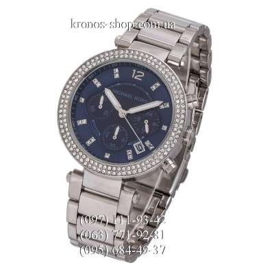 Michael Kors MK6117 Parker Silver/Blue