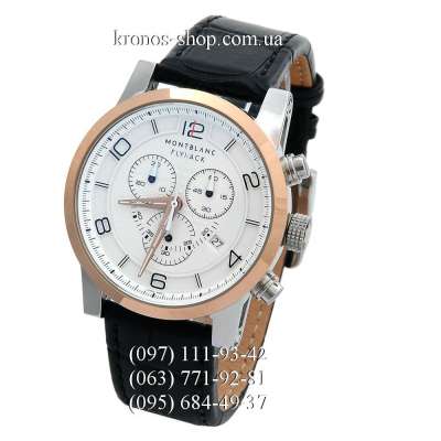 Montblanc TimeWalker Flyback Black/Gold/White