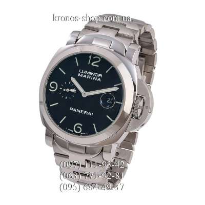 Panerai Luminor 1950 Marina 3 Days Automatic Steel Silver/Black