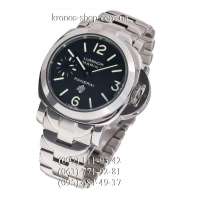 Panerai Luminor Marina Logo Steel Silver/Black