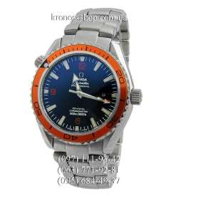 Omega Seamaster Planet Ocean Date Steel Silver/Orange/Black