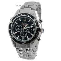 Omega Seamaster Planet Ocean Chronograph Steel Silver/Black/Black