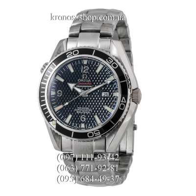 Omega Seamaster Planet Ocean Texture Date Steel Silver/Black/Black