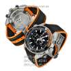 Omega Seamaster Planet Ocean Master Chronograph Black-Orange/Silver/Black