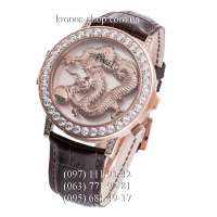 Piaget Altiplano Double Jeu Dragon Pave Brown/Gold/Gold