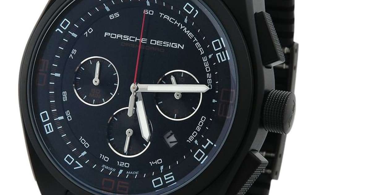 P6620 Часы Porsche Design P`6620 Dashboard All Black копия, купить в Украине ...