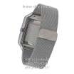 Rado Square Date Magnet Lock Silver/White