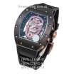 Richard Mille RM-052 Skull Diamonds Black-Gold/Violet