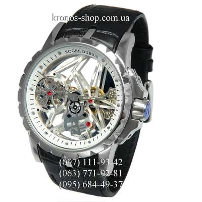 Roger Dubuis Excalibur Skeleton Flying Tourbillon Black/Silver/White