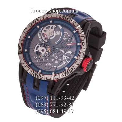 Roger Dubuis Excalibur Spider Pirelli Blue/Gold-Red