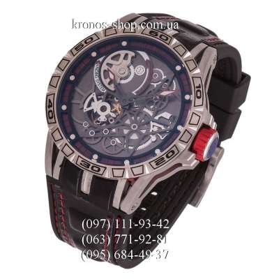 Roger Dubuis Excalibur Spider Pirelli Black/Silver-Red