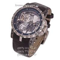 Roger Dubuis Excalibur Spider Pirelli Engraved Black/Silver/Black