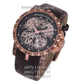 Roger Dubuis Excalibur Power Reserve Engraved Black/Gold