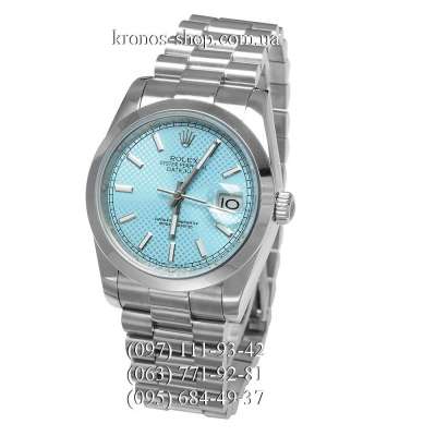 Rolex Datejust Steel Silver/Blue