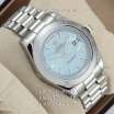 Rolex Day-Date Steel Silver/Blue