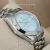 Rolex Day-Date Steel Silver/Blue