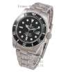 Rolex Submariner Date Ceramic Bezel Silver/Black/Black