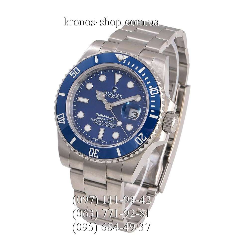 Rolex Submariner Date 116619LB blue, blau, 2020, Eu, unworn, smurf, B&P 