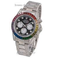 Rolex Cosmograph Daytona Rainbow Chronograph White Gold