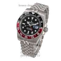 Rolex GMT Master II Coce Jubile Bracelet Silver/Black-Red/Black-Red