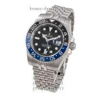 Rolex GMT Master II Batman Jubile Bracelet Silver/Black-Blue/Black-Blue 