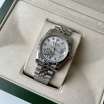 Rolex Datejust Steel Brilliants Fluted Bezel Silver/White