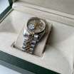 Rolex Datejust Steel Brilliants Fluted Bezel Silver-Gold/Gold/Gold