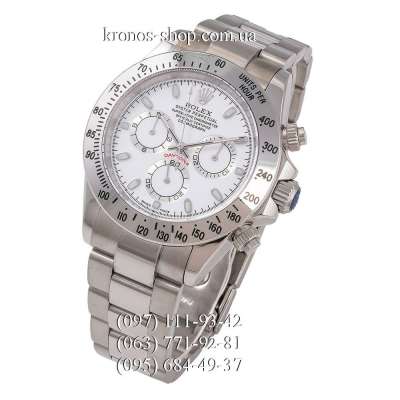 Rolex Cosmograph Daytona AAA Silver/White