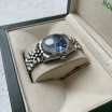 Rolex Datejust Steel Brilliants Fluted Bezel Silver/Blue