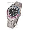 Rolex GMT Master II White Gold Jewellery Silver/Black-Multicolor