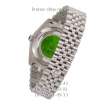 Rolex Datejust Steel Brilliants Fluted Bezel Silver/Green