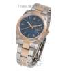 Rolex Datejust Steel Fluted Bezel Silver-Gold/Blue