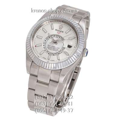 Rolex Sky-Dweller Steel All Silver