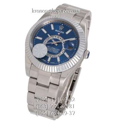 Rolex Sky-Dweller Steel Silver/Blue