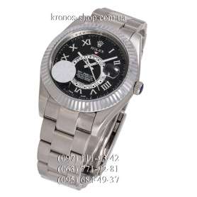 Rolex Sky-Dweller Steel Rome Silver/Black
