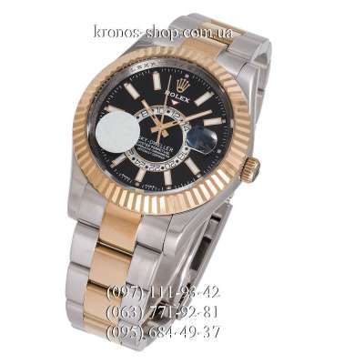 Rolex Sky-Dweller Steel Silver-Gold/Black