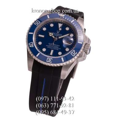 Rolex Submariner Rubber Black/Silver/Blue